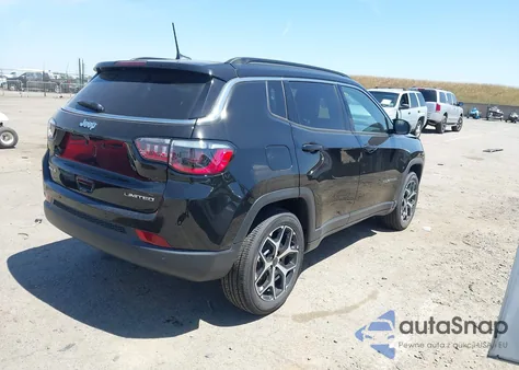 2025 Jeep Compass Limited 4X4 z USA, uszkodzony, nr VIN 3C4NJDCN8ST576801